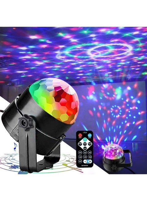 Sound Activated Stage Strobe Light Multicolour 9x8.3cm