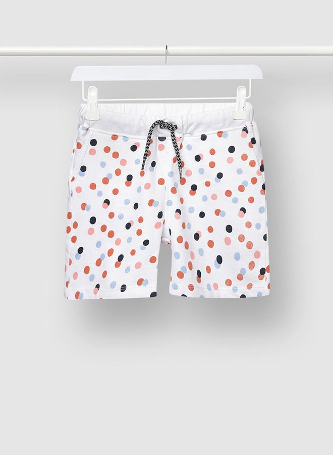 Aila Casual Girls Printed Cotton Shorts Multicolour - Image 1