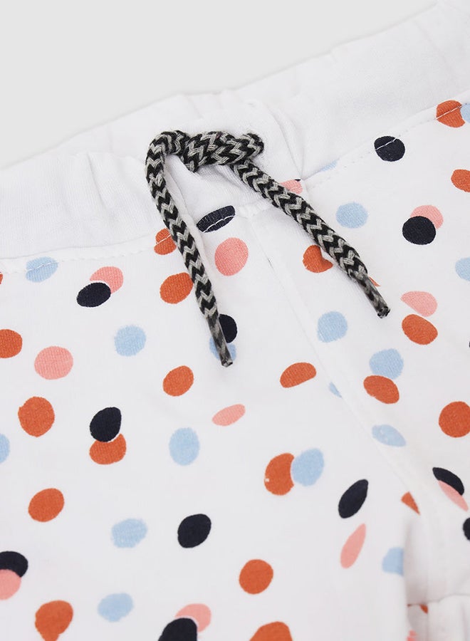 Aila Casual Girls Printed Cotton Shorts Multicolour - Image 3