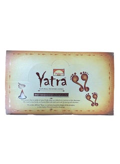 PARIMAL YATRA 12-Piece Natural Incense Cone Thick Stick Agarbatti Brown ...