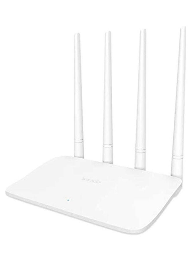 Tenda Wireless Router with 4 Antenna White  - Image 1
