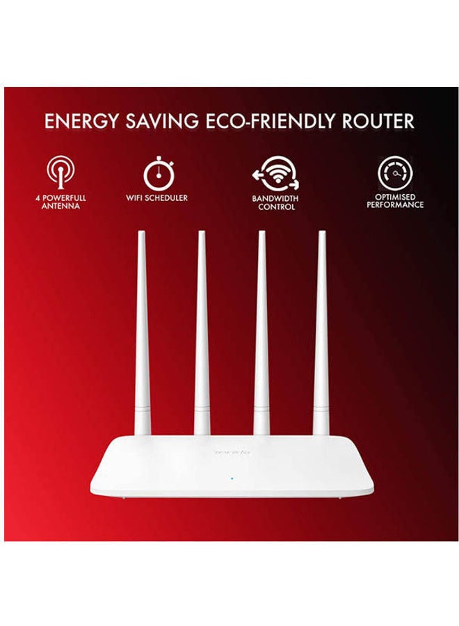 Tenda Wireless Router with 4 Antenna White  - Image 2