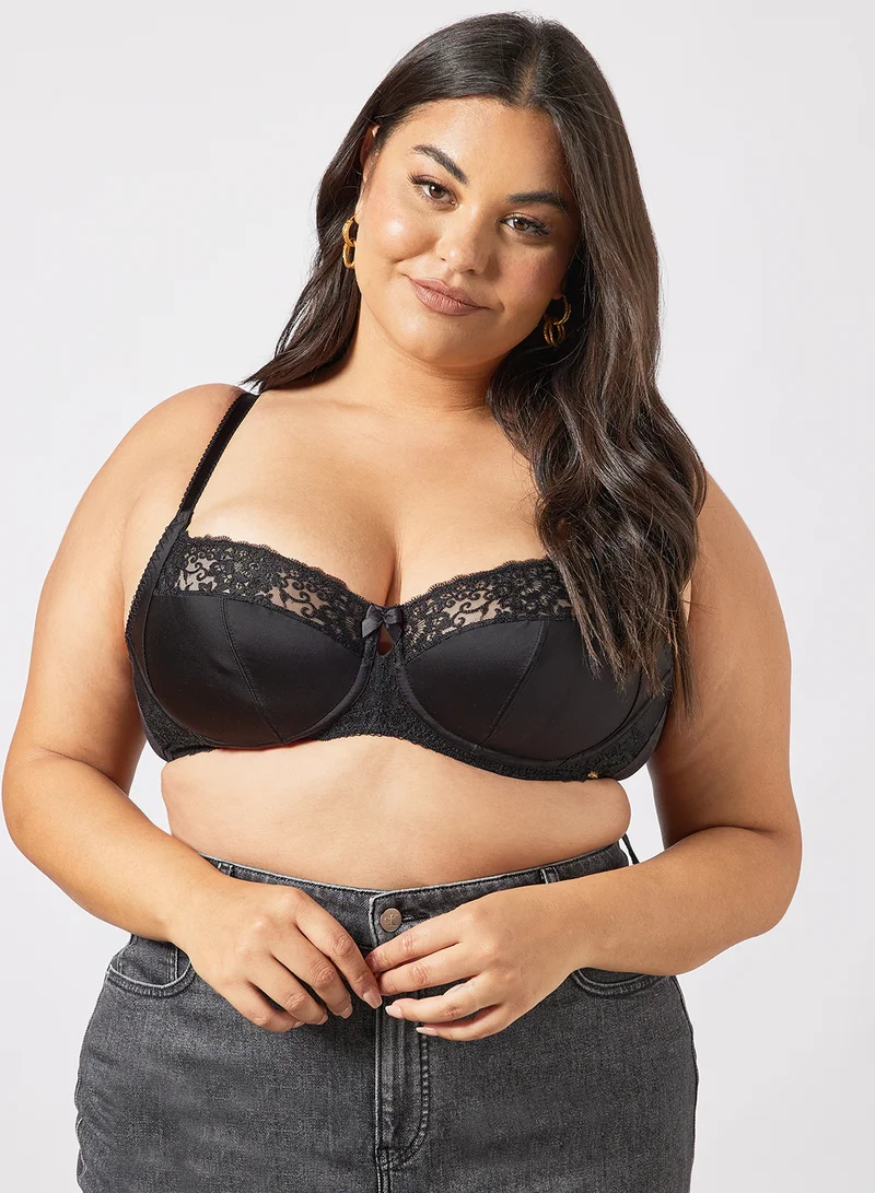 Amante - Ultimo Plus Size Ultimo Non-Padded Wired Bra Black