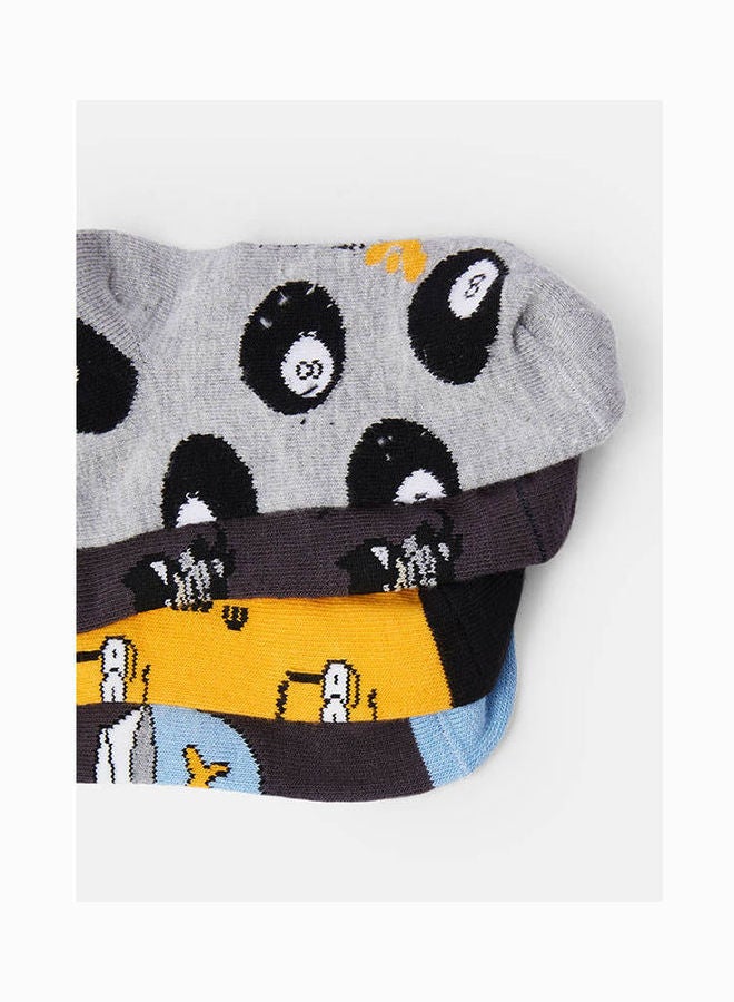 Kheyoot - Casual Cotton Socks Multicolour - Image 1