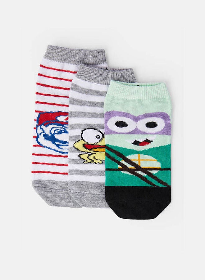 Kheyoot - Casual Cotton Socks Multicolour - Image 1