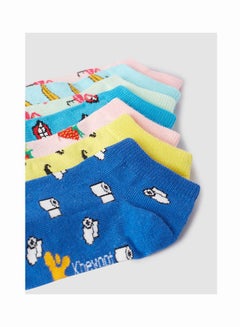 Kheyoot Casual Cotton Socks Multicolour  - Image 2