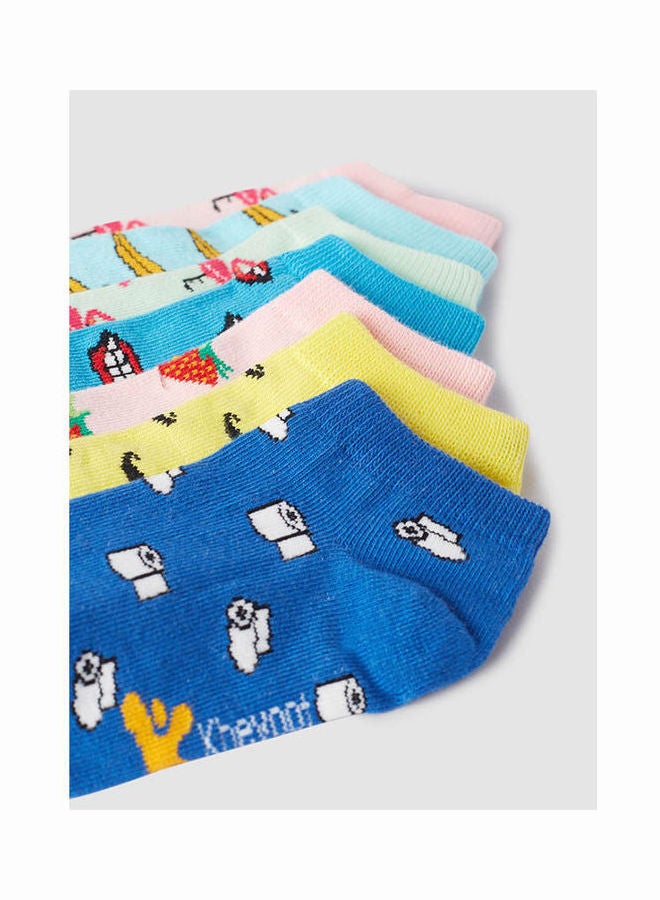 Kheyoot Casual Cotton Socks Multicolour  - Image 2
