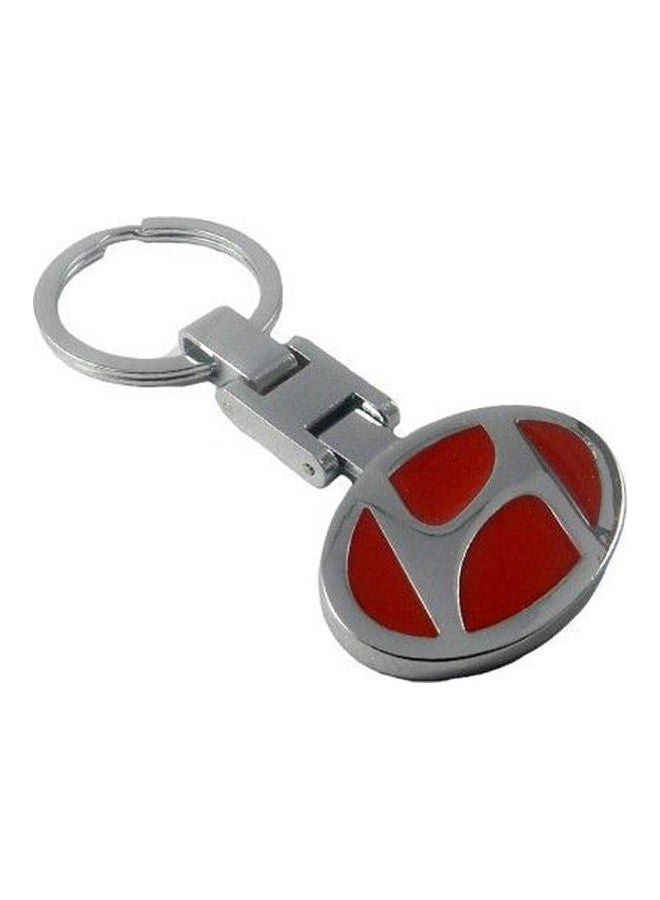 Hyundai Key Chain From Metal,Nickel Plated Double Sided Logo