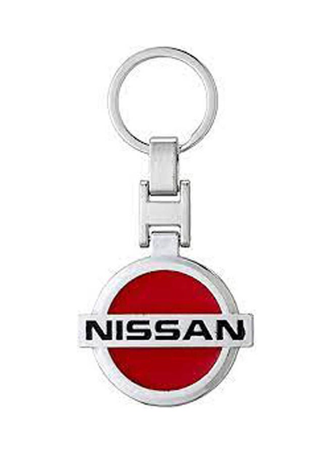 Nissan Key Chain From Metal,Nickel Plated Double Sided Logo