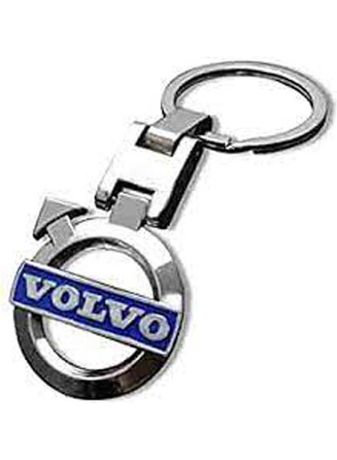 Volvo Key Chain From Metal,Nickel Plated Double Sided Logo