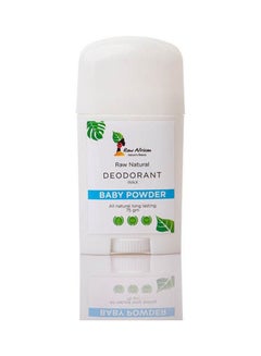 Raw African Baby Powder Deodorant White 75grams 