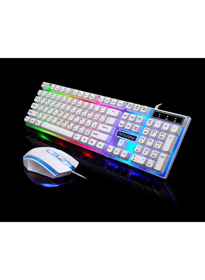 Datazone Backlit Wired Keyboard And Gaming Mouse  - Image 5