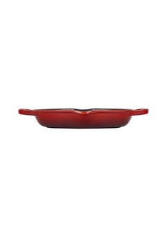 PROCILA Cast Iron Round Grill Pan Red/Black 26cm  - Image 2