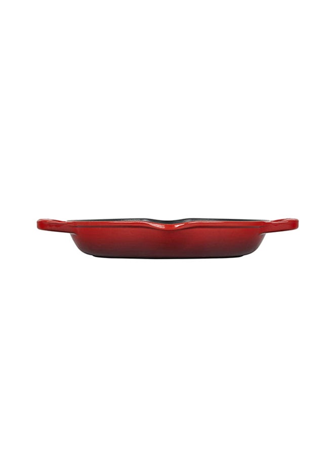 Cast Iron Round Grill Pan Red/Black 32cm - v1647940894/N49938948A_2