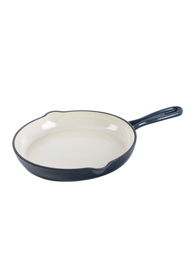 PROCILA Cast Iron Fry Pan Blue/White 25.5cm - Image 2