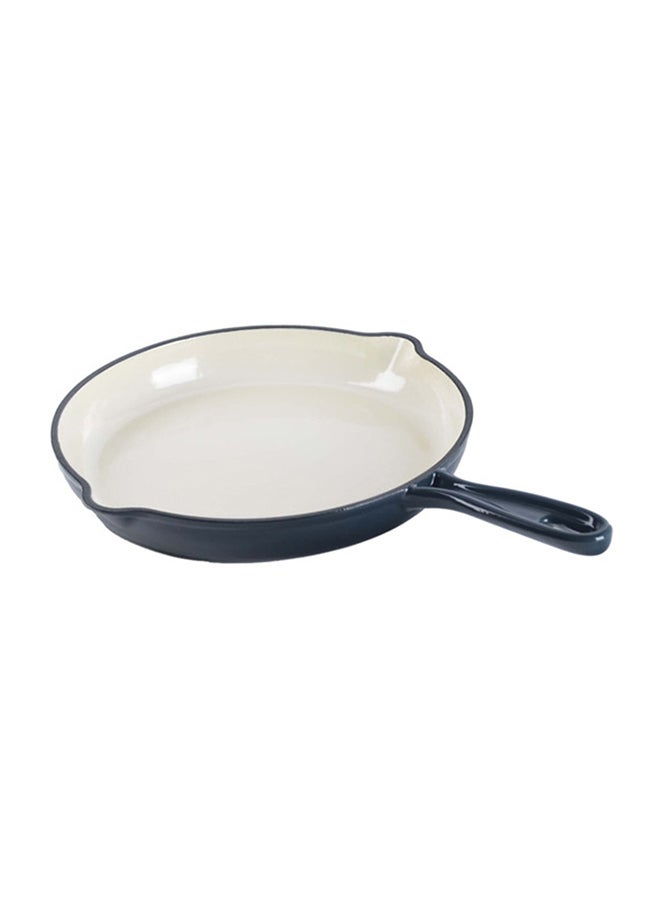 PROCILA Cast Iron Fry Pan Blue/White 25.5cm - Image 3