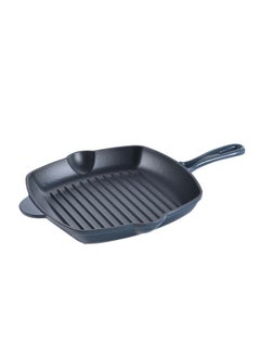 PROCILA Cast Iron Grill Pan Black 26cm  - Image 2