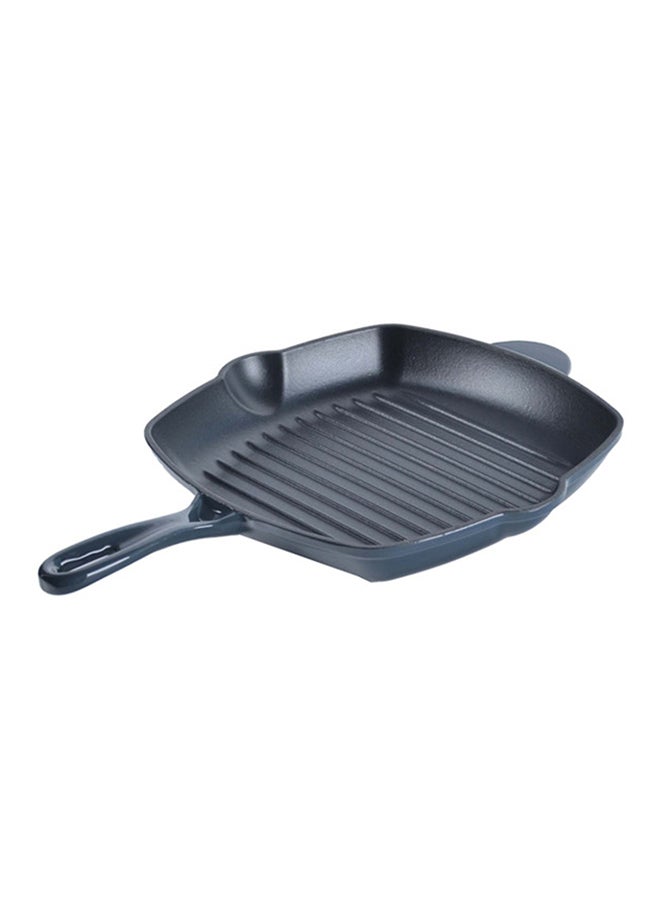 PROCILA Cast Iron Grill Pan Black 26cm - Image 3