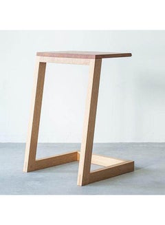 Elegant Corner Rectangle Table Multicolour 55x75x35cm