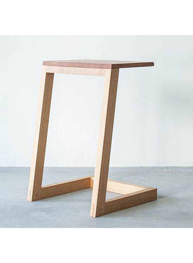 Art Wood - Elegant Corner Rectangle Table Multicolour 55x75x35cm - Image 1