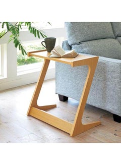 Elegant Corner Rectangle Table Yellow 55x75x35cm