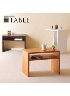 Elegant Corner Rectangle Table Multicolour 60x40x35cm