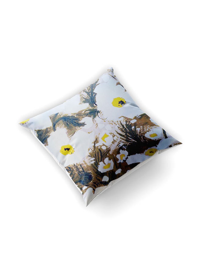 Floral Printed Decorative Cushion Multicolour 45x45cm - v1647945910/N46431857A_3