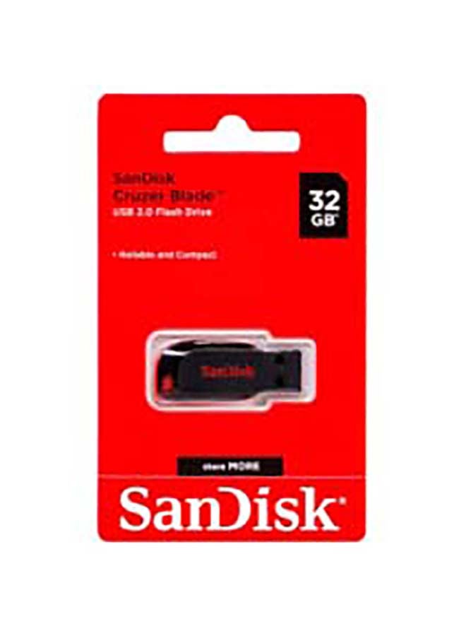 Sandisk - Cruzer Blade USB 2.0 Flash Drive 32 GB - Image 1