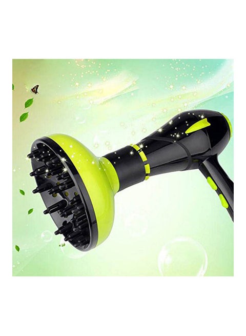 1Pcs Professional Hair Dryer Diffuser Drying Cover Curly Hair Hairdressing Salon Styling Tool Suitable Green