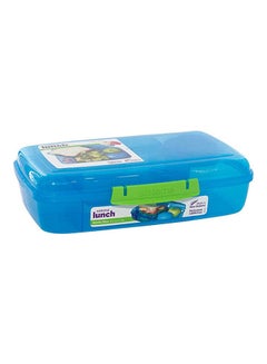 Plastic Lunch Box BLue 1.76Liters - v1647948690/N52955319A_1