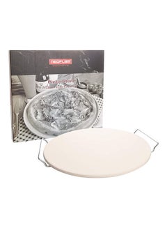 Pizza Stone Made From Cordierite Contains A Plating Iron Frame Pink