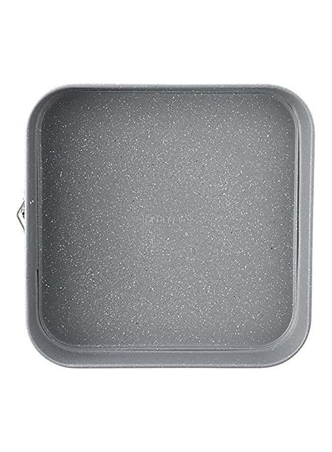 نيو فلام Squared Marble Springform Baking Mould, Grey 28 x 28cm  - Image 2