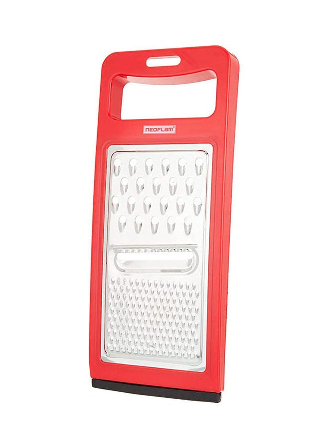 Neoflam Stainless Steel Grater Red 28.2x12.5x3cm  - Image 1