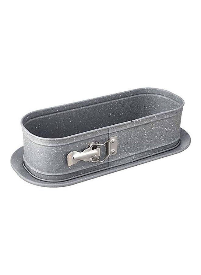 Neoflam Rectangular Marble Springform Baking Mould Grey 30 x 11.5cm - Image 1
