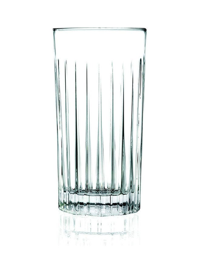 RCR Timeless Crystal Glassware Hi-Ball Glasses, Set Of 6 Clear 7.6 x 7.6 x 15cm  - Image 1