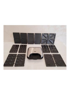 Sandwich And Waffle And Donut Maker 7In1 800.0 W KC-1162 Silver