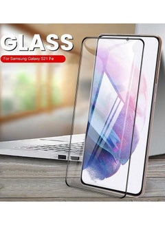 MARGOUN Pack Of 2 Premium Screen Protector For Samsung Galaxy S21 FE 5G Clear/Black  - Image 5