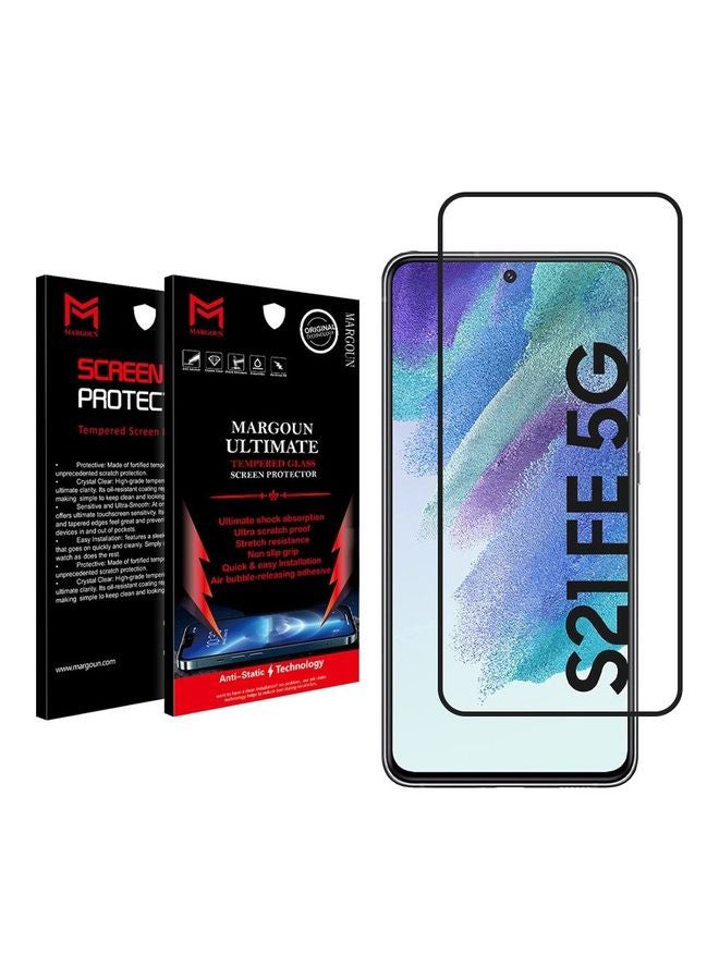 MARGOUN - Premium Screen Protector For Samsung Galaxy S21 FE 5G Clear - Image 1