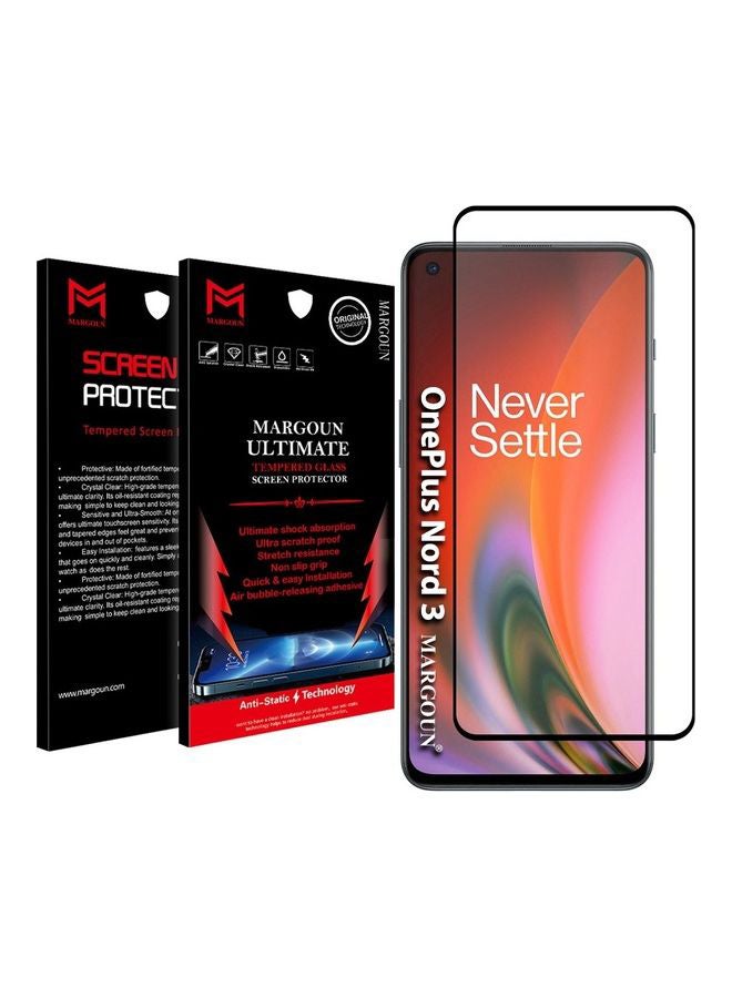 MARGOUN Premium Screen Protector For OnePlus Nord 3 (2022) Clear - Image 2