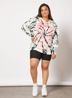 Sivvi x GenM Tie Dye Oversized Sweatshirt Multicolour  - Image 4