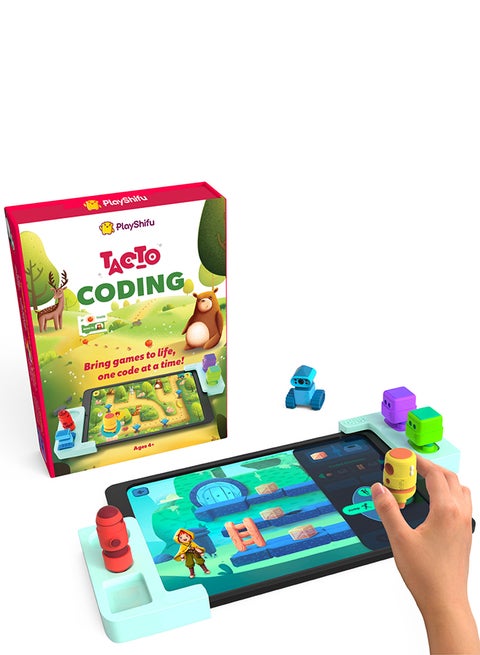 STEM Toys for Kids - Tacto Coding, Interactive Kit And App 24x17.3x5.1cm