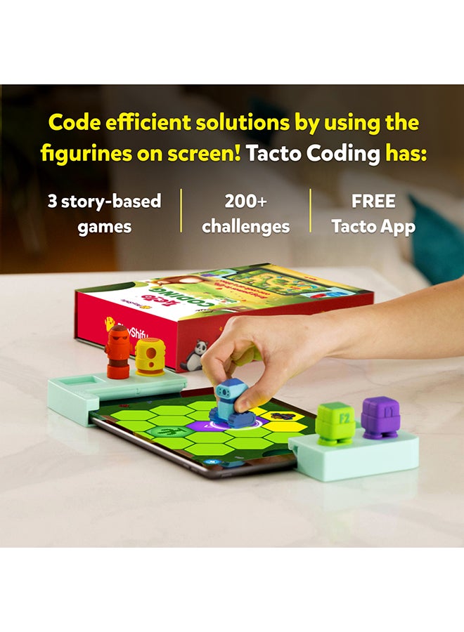 STEM Toys for Kids - Tacto Coding, Interactive Kit And App 24x17.3x5.1cm