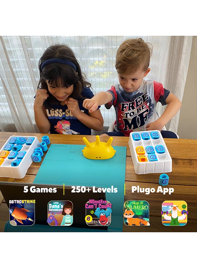 PlayShifu - STEM Toy Math Game - Plugo Count, Kit And App with 5 Interactive Math Games 33.5x15x13.5cm - Image 1