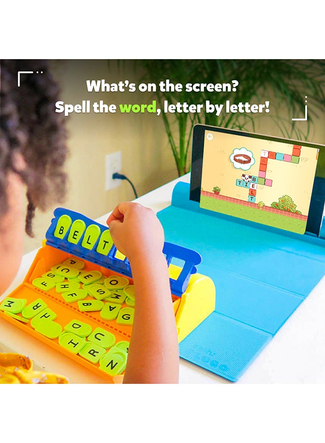 PlayShifu - Educational Word Game - Plugo Letters, Kit And App with 9 Learning Games 33.5x13.5x15cm - Image 1