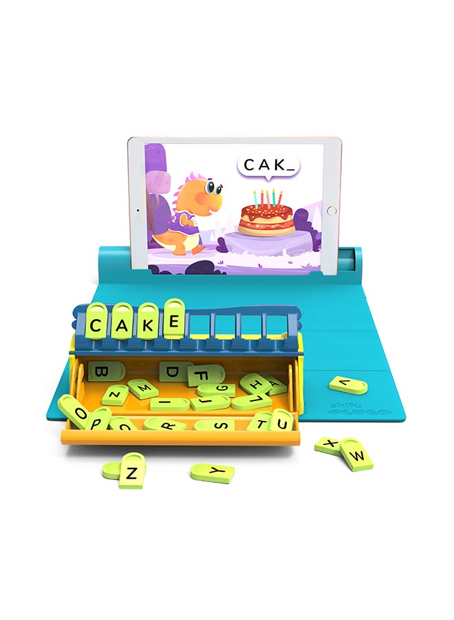 PlayShifu - Educational Word Game - Plugo Letters, Kit And App with 9 Learning Games 33.5x13.5x15cm - Image 1