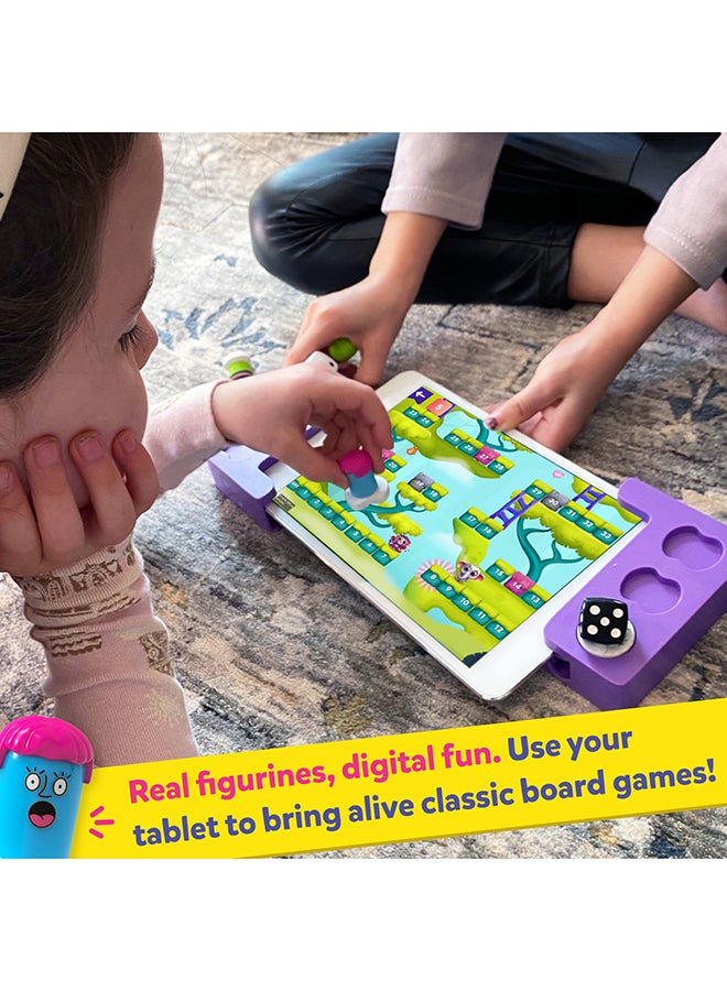 PlayShifu - 4 In 1 Tacto Classics By - Real Figurines, Digital Board Games, Ages 4 & Up 23.9x17.4x4.1cm - Image 1