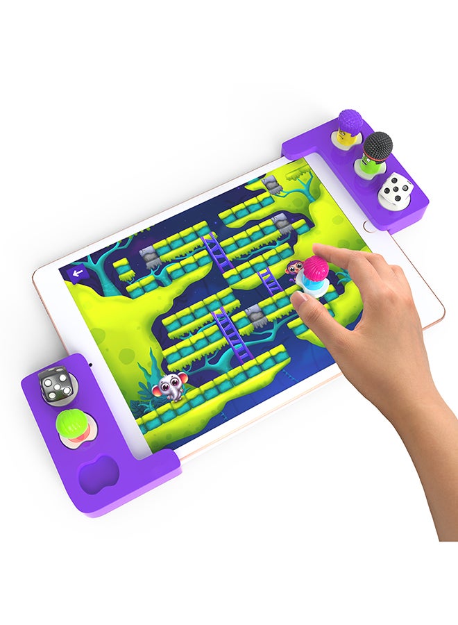 PlayShifu - 4 In 1 Tacto Classics By - Real Figurines, Digital Board Games, Ages 4 & Up 23.9x17.4x4.1cm - Image 1