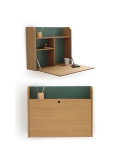 Art Wood Smart Hanging Desk Beige 70x55x18cm 