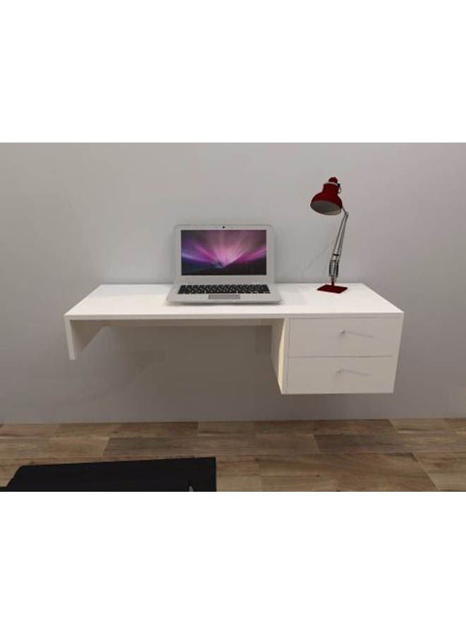 Smart Hanging Desk White 100x30x50cm