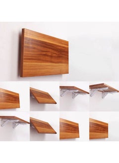 Art Wood Desk Or Smart Hanging Shelf Hazel 60x4x40cm 
